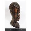 Image 1 : WOOD CARVED AFRICAN BUST ABOUT 7" TALL