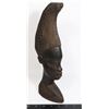 Image 1 : WOOD CARVED AFRICAN BUST ABOUT 13" TALL