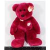 Image 1 : THE BEANIE BUDDIES COLLECTION VALENTINES TEDDY