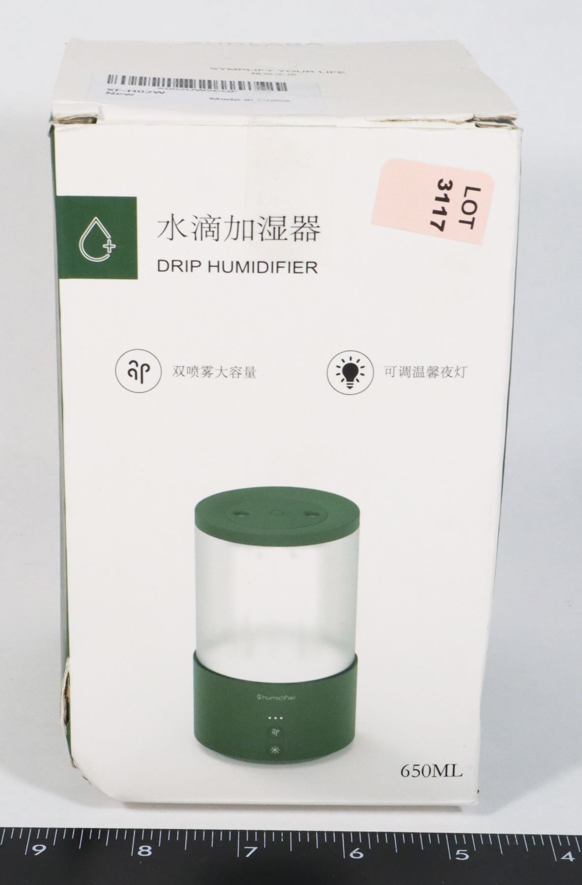 OPEN BOX: DRIP HUMIDIFIER
