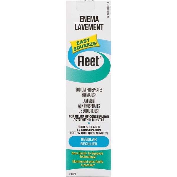 NEW FLEET MD SALINE ENEMA 130ML KIT