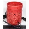 Image 1 : SCENTSY RETIRED ROSSO RED MID-SIZE WARMER