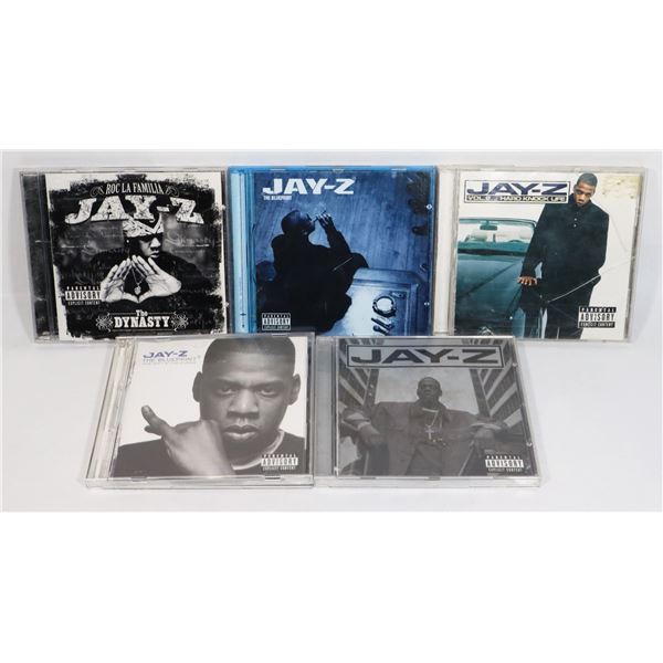 LOT OF 5 JAY-Z  CD DISCS