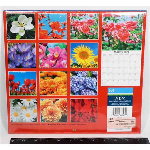 NEW 2PACK 2024 CALENDAR SET
