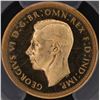 Image 1 : GREAT BRITAIN. Sovereign, 1937. London Mint. George VI. NGC PROOF-63 CAM.