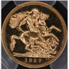 Image 2 : GREAT BRITAIN. Sovereign, 1937. London Mint. George VI. NGC PROOF-63 CAM.