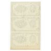Image 2 : Central Bank of China, 1941, Uncut sheet of 3 Front Progress Specimen / Proofs.