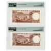 Image 2 : Central Monetary Authority, ND (1974), Issued Banknote Pair