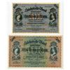 Image 1 : Bank of Saxony, 1911, Issued Banknote Pair