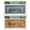 Image 2 : Mexico, Estado de Chihuahua, 1915, Lot of 2 Issued Banknotes, Including a "Top Pop" Note.