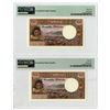 Image 2 : Insitut d'Emission d'Outre-Mer, ND (1975). Pair of Sequential Banknotes