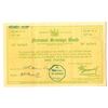 Image 1 : Dominion of New Zealand "Bomber Bond", National Savings Bond, 1940 (Issued in 1942) I/U Bond.