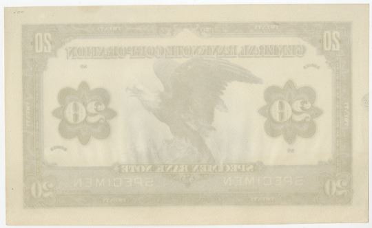Notes Image Corp General Banknote Corporation, ND (ca.1910-20's) Proof Specimen ...