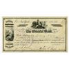 Image 1 : Oriental Bank, 1903, I/U Stock Certificate