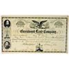 Image 1 : Greenwood Land Company of Baltimore, 1855 I/U Stock Certificate