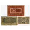 Image 2 : Russian & Ukrainian Trio of Issued Banknotes, ND (1919) - 1934