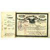 Image 1 : Cincinnati Lebanon & Northern Railway Co. 1886, Low S/N 6,  I/C Stock Certificate