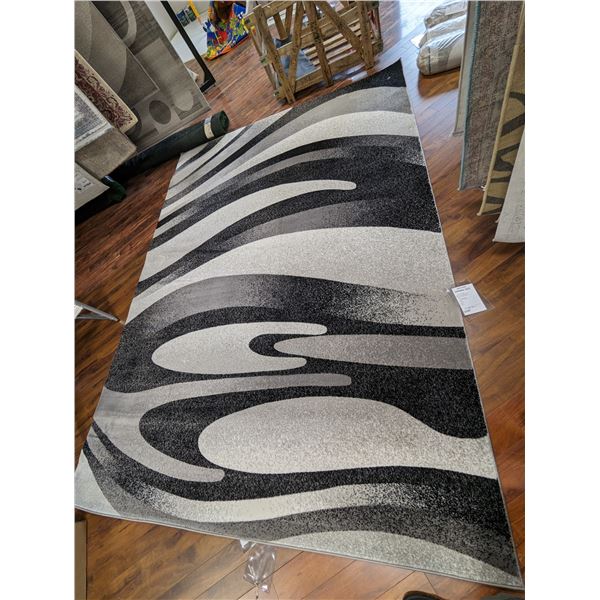 8'X11' AREA RUG, SUNSHINE RUG INC, VEGAS 7897 GREY