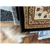 Image 2 : 7'X10' AREA RUG, SUNSHINE RUG INC, JAIPUR 2117 CREAM BLACK