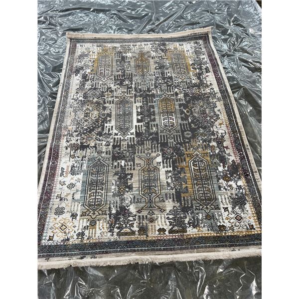 SUNSHINE RUGS INC 5' X 8' AREA RUG "VIENNA 1555 MULTI" - MADE IN TURKEY