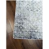 Image 2 : SUNSHINE RUGS INC 5' X 8' AREA RUG "LUNA 1804 GREY" - MADE IN TURKEY