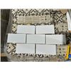 Image 1 : ANATOLIA  SMALL CERAMIC SUBWAY TILE - 3" X 6" X 88 PCS X 10.6 SQ FT PER BOX X 78 BOXES - TOTAL