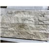 Image 1 : SPLIT MARBLE BACKING LEDGE STONE - 6" X 24" X 6PCS X 6 SQ FT PER BOX X 6 BOXES - TOTAL