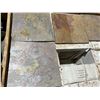 Image 1 : NATURAL STONE SLATE MULTI PEACOCK. 10 PC PER BOX, 10 SQ FT PER BOX, APPROX 61 BOXES/610 SQ FT