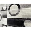 Image 3 : SUNSHINE RUGS INC 8' X 11' AREA RUG - VEGAS 7443 BLACK - MADE IN TURKEY