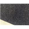 Image 2 : PART ROLL COMMERCIAL GRADE INDOOR/OUTDOOR RUBBER BACK CARPET 80"W 22" DIAMETER "GREY/BLACK"