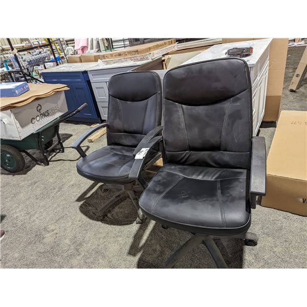 2 X OFFICE CHAIRS