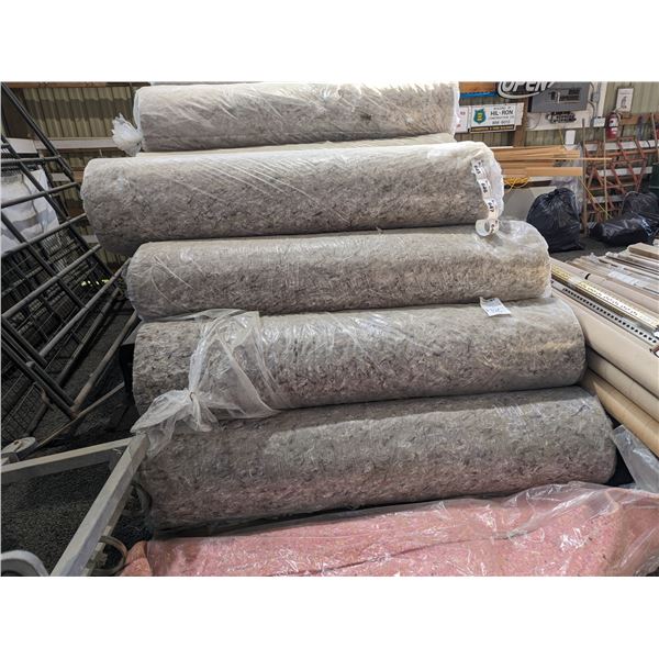 TYPE P32C FELT CARPET UNDERLAY 6' WIDE APPROX 220 SQ FT PER ROLL X 5 ROLLS TOTAL COVERAGE APPROX