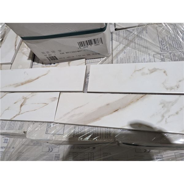 1741 DI MARCA CORONA CERAMIC SUBWAY TILE - 3" X 12" X 48P X 12 SQ FT PER BOX X 43 BOXS - TOTAL