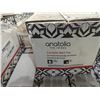 Image 3 : ANATOLIA  SMALL CERAMIC SUBWAY TILE "SOHO CANVAS WHITE GLOSSY" 3" X 6" X 88 PCS X