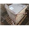 Image 2 : HOMES BUILDING MATERIALS "CARRARA MARBLE COLOUR" CERAMIC TILES 24" X 24" X 4PCS X 16 SQ FT PER BOX