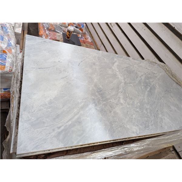 CERAMIC TILE  MARBLE COLOUR  2' X 4' X 4PCS X 32 SQ FT PER BOX X 17 BOXES TOTAL COVERAGE APPROX 544