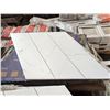 Image 2 : REALONDA CERAMIC TILE "CARRARA MARBLE COLOUR" ANGLE CUT 7 PCS PER BOX X 10.9 SQ FT PER BOX X 27