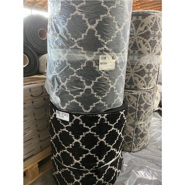 2 ROLLS OF CARPET RUNNER 2 X 26' X 100