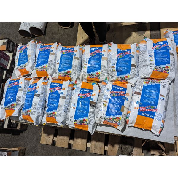 32 BAGS MAPEI ULTRACOLOR PLUS FA RAPID-SETTING "ALL-IN-ONE" GROUT REPLACEMENT FOR SANDED & UNSANDED