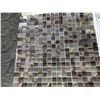 Image 2 : GLASS & STONE MOSAIC - 12" X 12" X 11PCS BOX X 6 BOXES - TOTAL COVERAGE