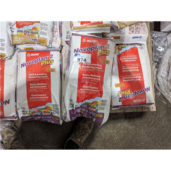 9 X 50-LB BAGS MAPEI NOVOPLAN2 PLUS - SELF-LEVELING UNDERLAYMENT