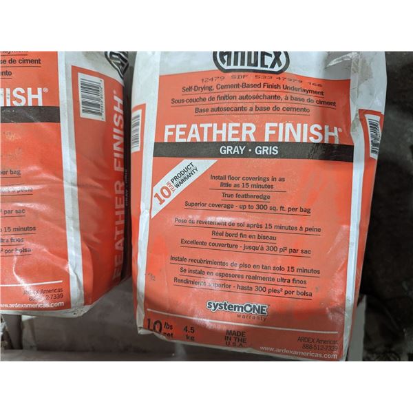 10 X 10-LB BAGS - ARDEX FEATHER FINISH CEMENT UNDERLAYMENT