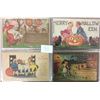 Image 8 : Halloween Holiday Greeting Album of 32 Postcards