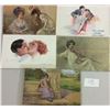 Image 1 : Pretty Lady Greeting Postcards - Many Signed 35+