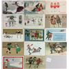 Image 1 : Ice Skating Greeting Postcards 40 Total