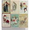 Image 2 : Ice Skating Greeting Postcards 40 Total