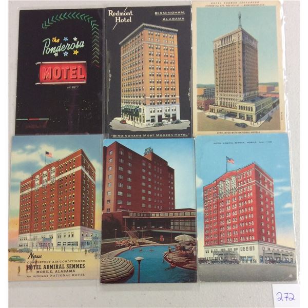 Alabama 29 Postcards