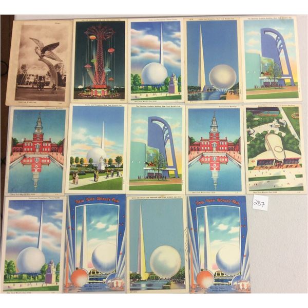 1940 New York World's Fair Exposition Postcards 65+