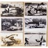 Image 1 : 14 Real Photo Fishing Exaggeration Postcards