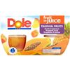 Image 1 : NEW CASE OF 6 4-PACKS WITH DOLE TROPICAL FRUIT IN